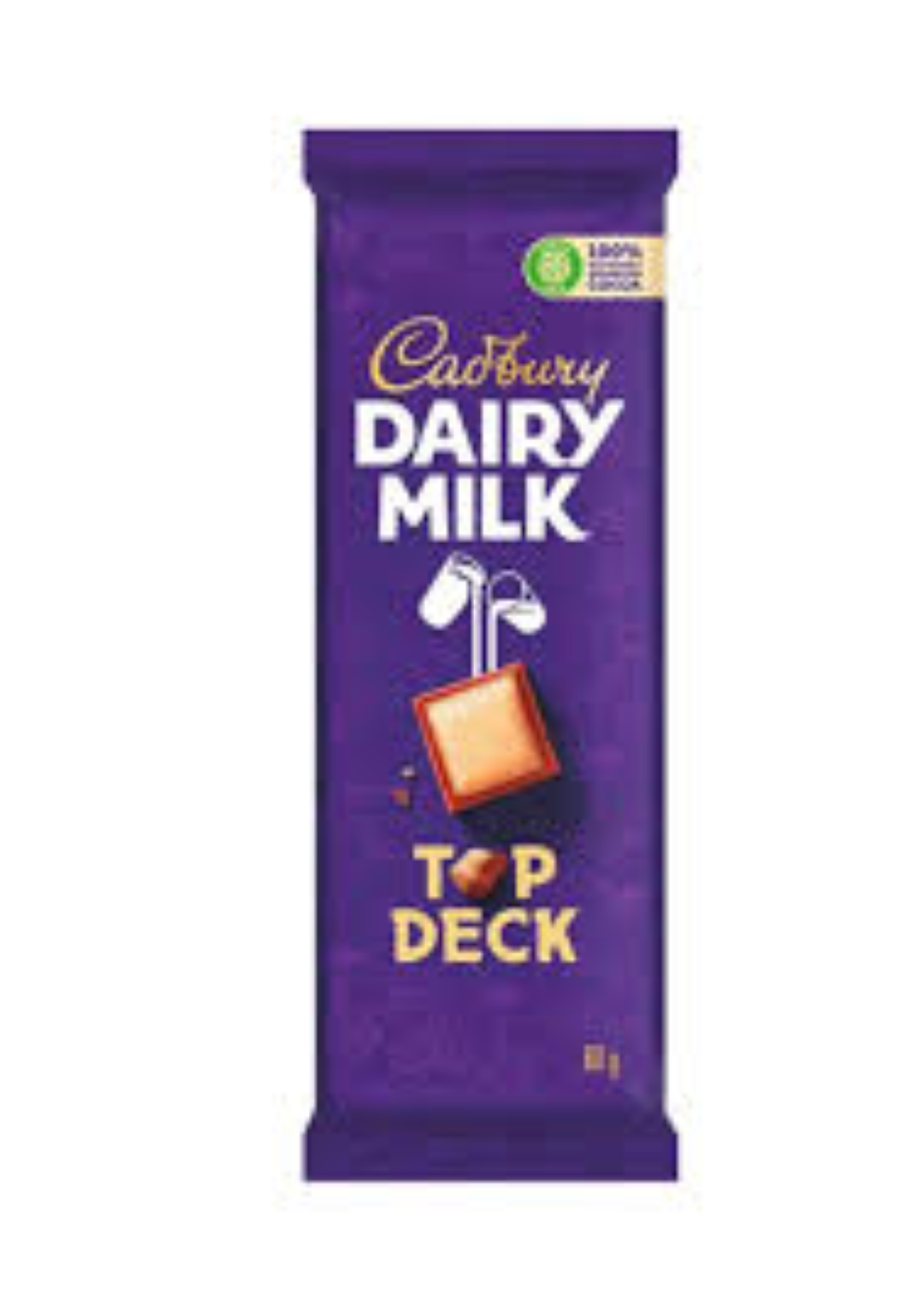 CADBURY DAIRY MILK TOP DECK CHOCOLATE 80GM